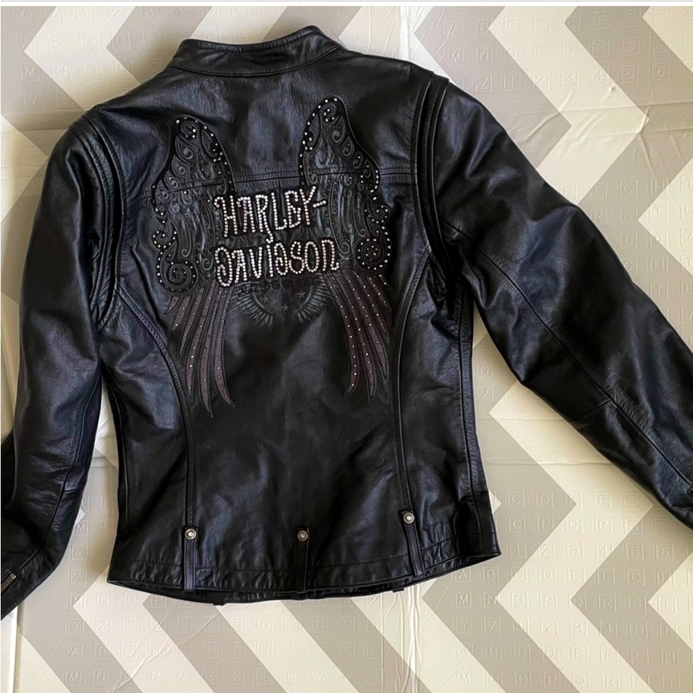 Genuine leather Harley Davidson jacket